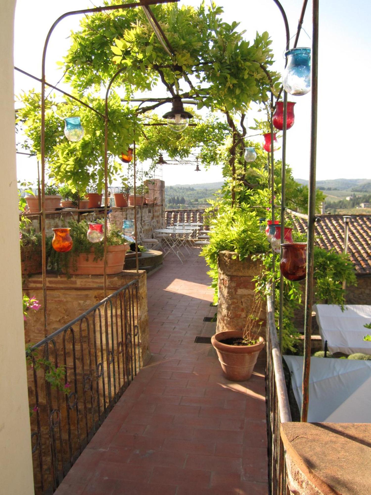 Le Terrazze Del Chianti B&B Residenza D'Epoca E Di Charme San Donato in Poggio Dış mekan fotoğraf