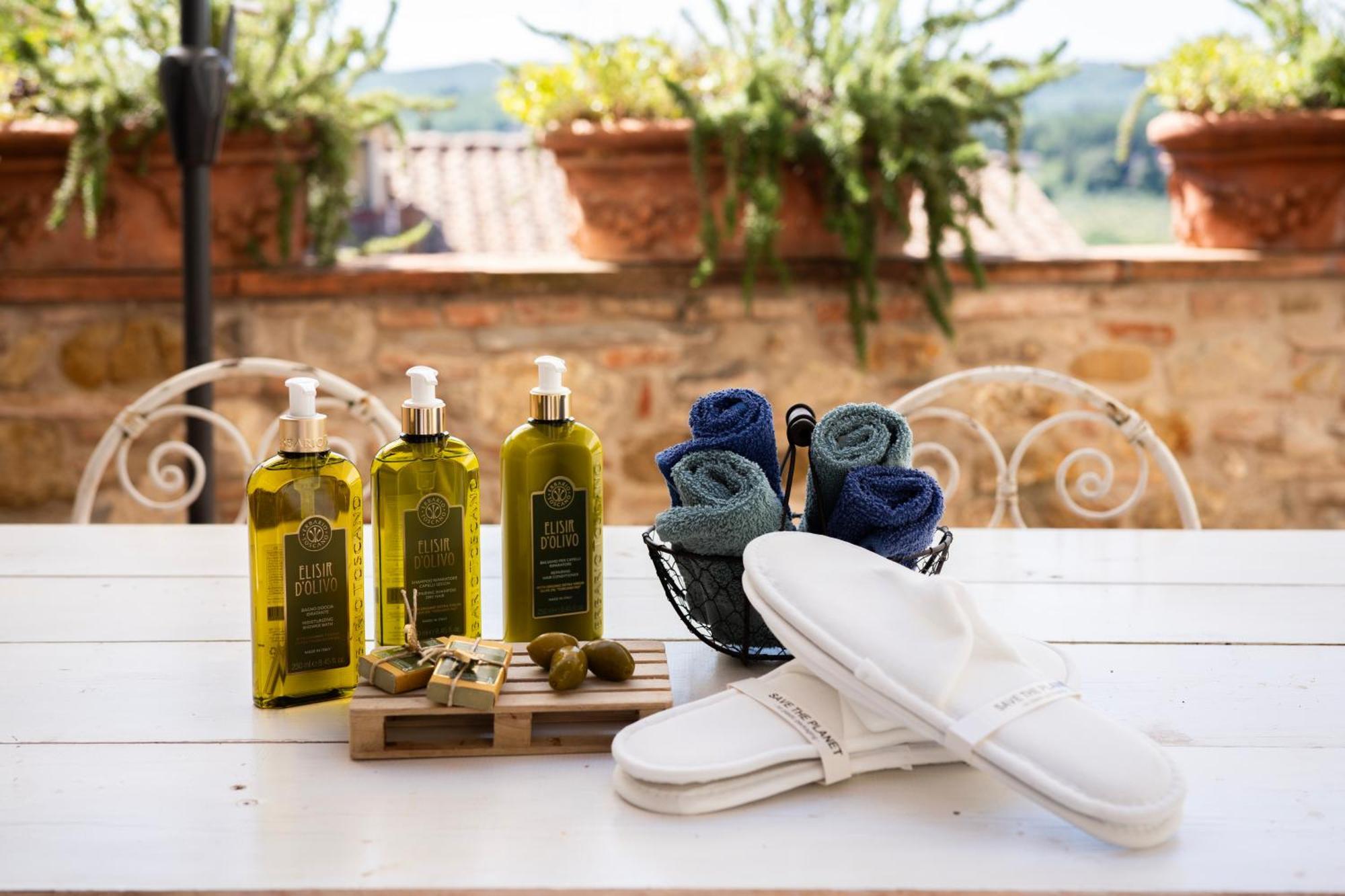 Le Terrazze Del Chianti B&B Residenza D'Epoca E Di Charme San Donato in Poggio Dış mekan fotoğraf